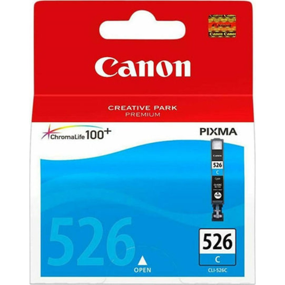 Canon CLI-526 Γνήσιο Μελάνι Εκτυπωτή InkJet Κυανό (4541B001)