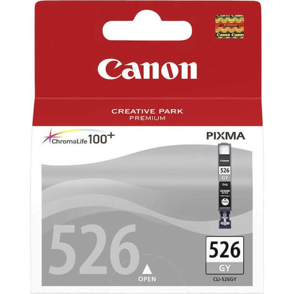 Canon CLI-526 Γνήσιο Μελάνι Εκτυπωτή InkJet Γκρι (4544B001)