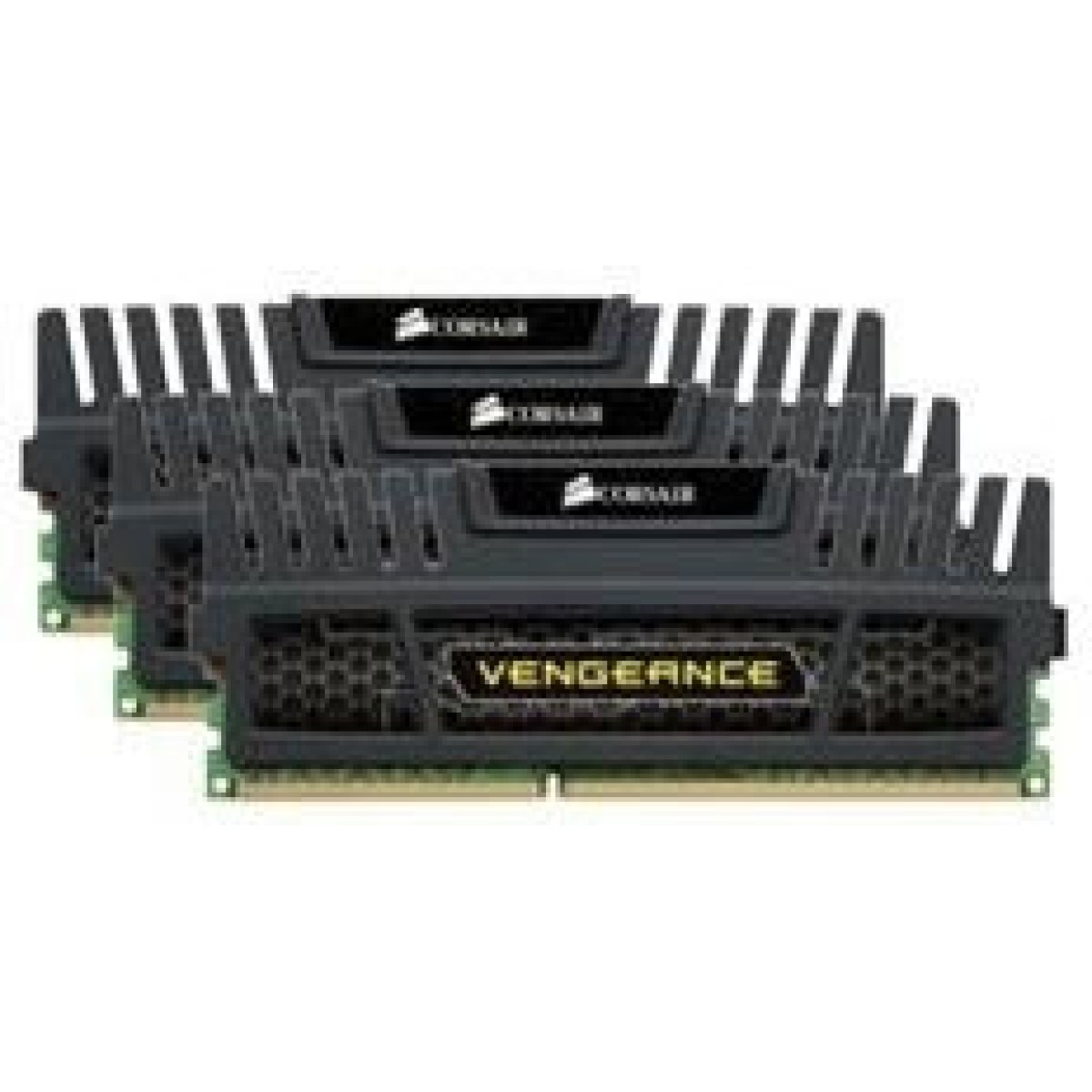Corsair Vengeance DDR3 12GB RAM με 3x4GB Modules και Ταχύτητα 1600 για Desktop