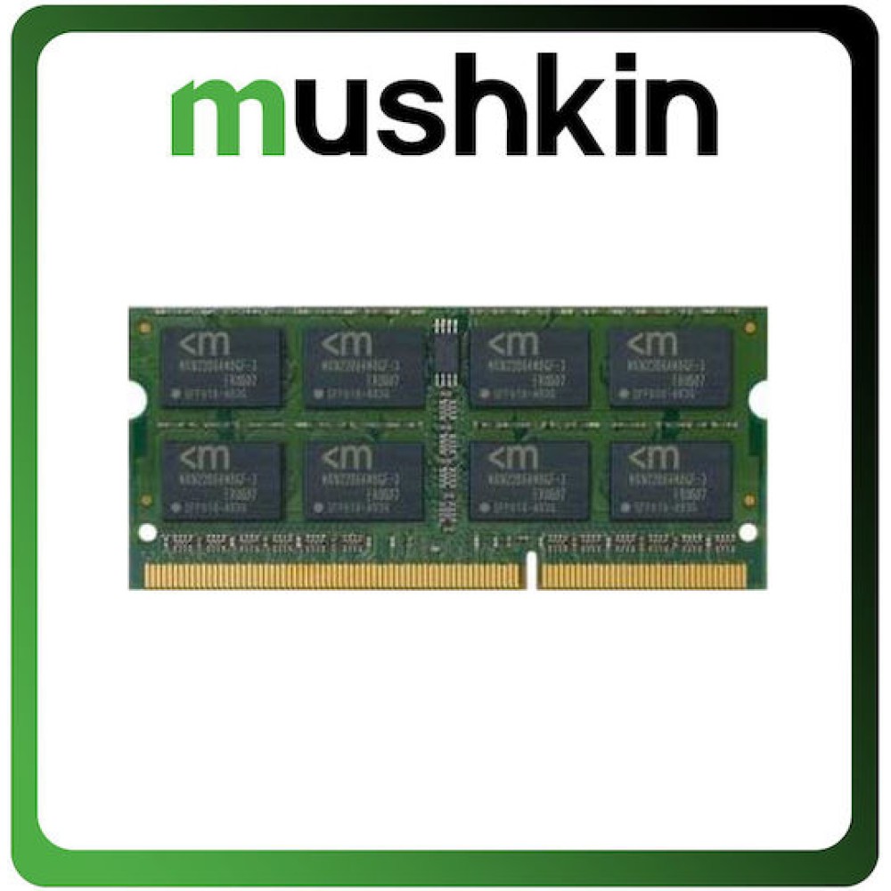 Mushkin DDR3 με Module 1x4GB και Ταχύτητα 1333 για Laptop