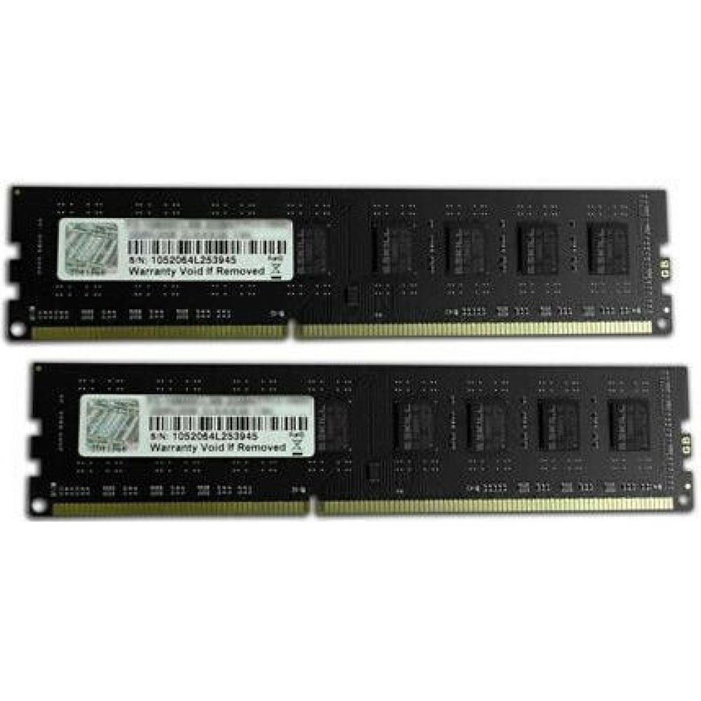 G.Skill Value DDR3 8GB RAM με 2x4GB Modules και Ταχύτητα 1333 για Desktop