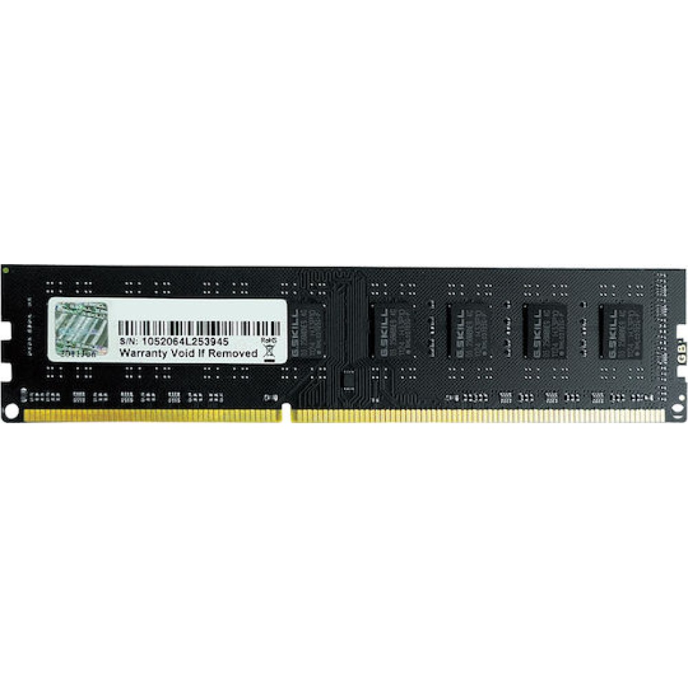 G.Skill Value DDR3 με Module 1x4GB και Ταχύτητα 1333 για Desktop