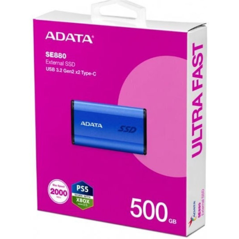 Adata SE880 USB 3.2 / USB-C Εξωτερικός SSD 500GB 2.5