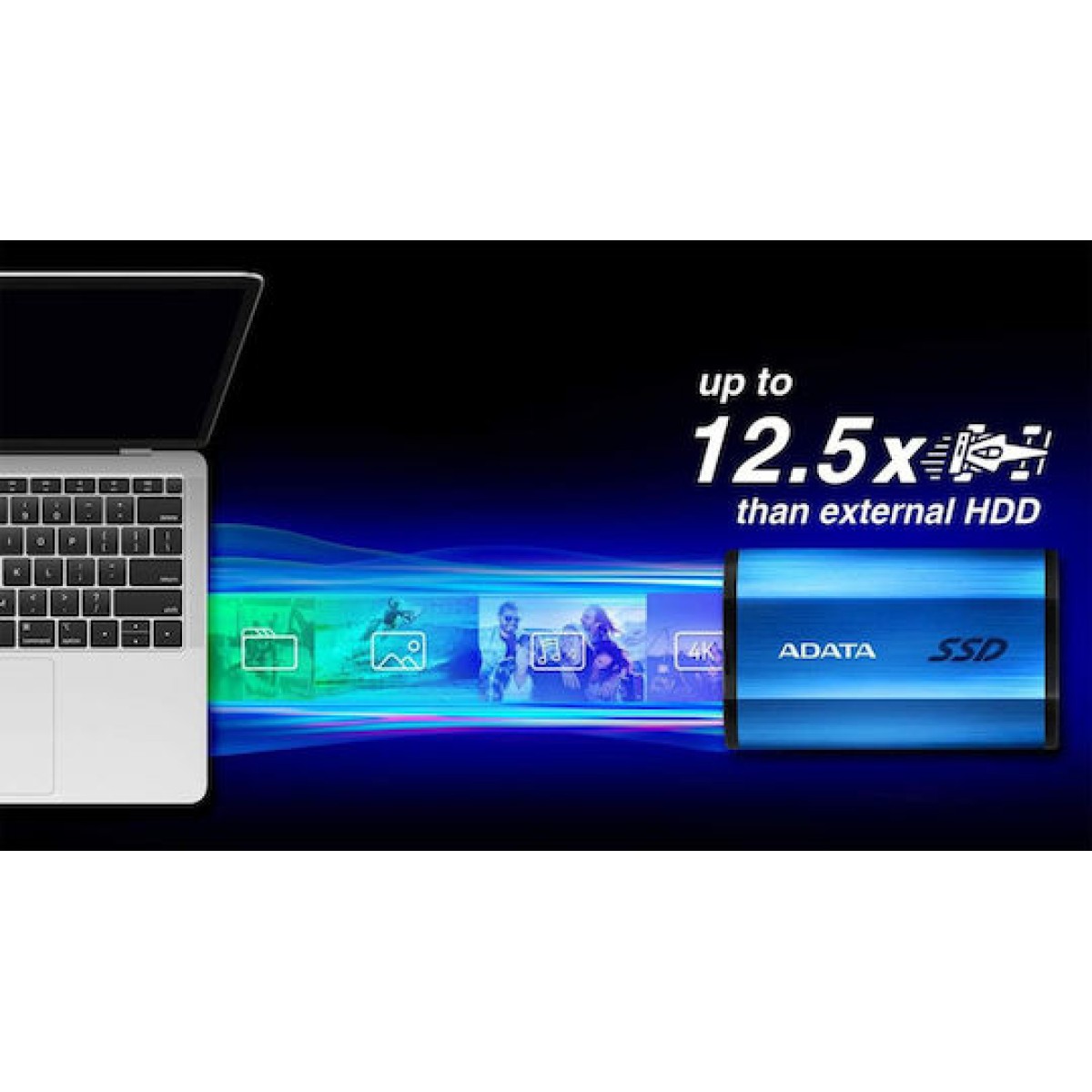 Adata SE880 USB 3.2 Εξωτερικός SSD 1TB 2.5