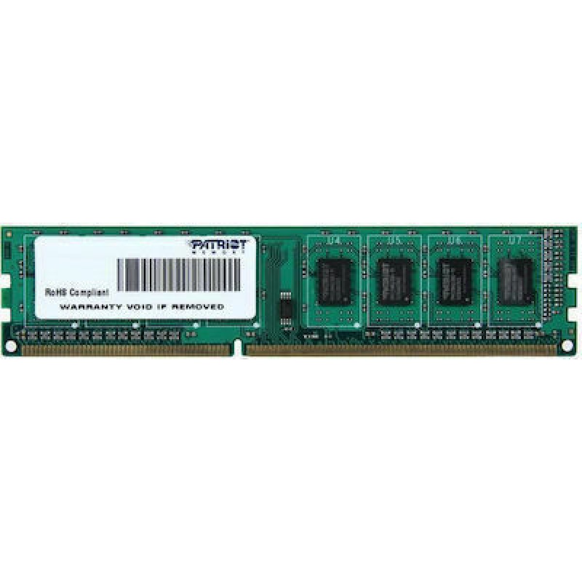 Patriot DDR3 με Module 1x4GB και Ταχύτητα 1600 για Laptop