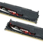 G.Skill Sniper DDR3 8GB RAM με 2x4GB Modules και Ταχύτητα 1866 για Desktop