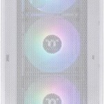 Thermaltake S250 TG ARGB Midi Tower Κουτί Υπολογιστή με Πλαϊνό Παράθυρο Λευκό