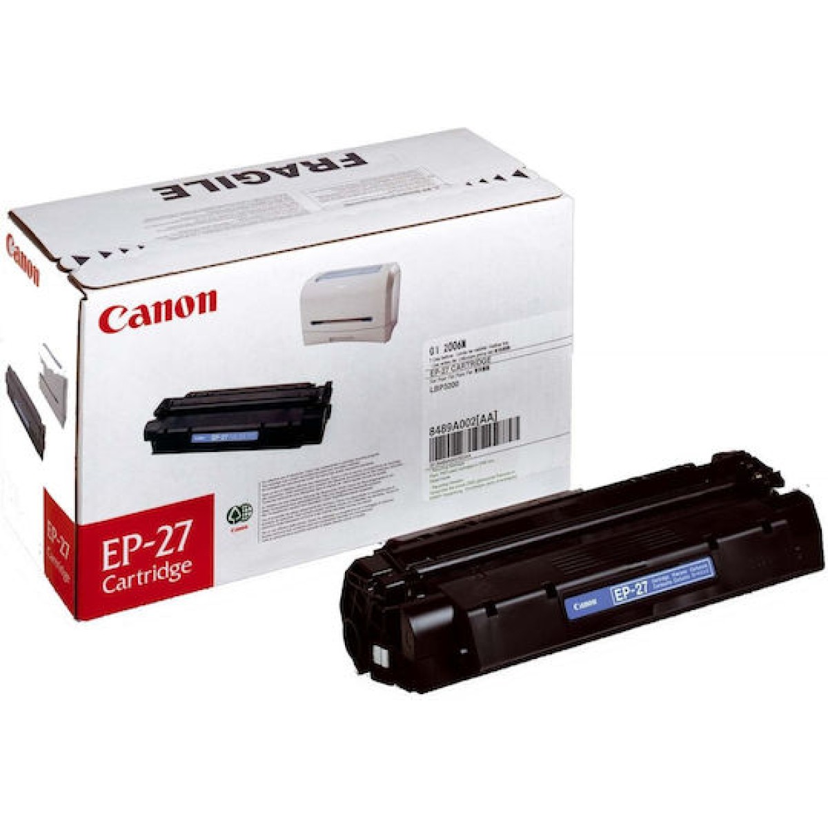 Canon EP-27 Γνήσιο Toner Laser Εκτυπωτή Μαύρο 2500 Σελίδων (8489A002)