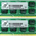 G.Skill DDR3 4GB RAM με 2x2GB Modules και Ταχύτητα 1600 για Laptop