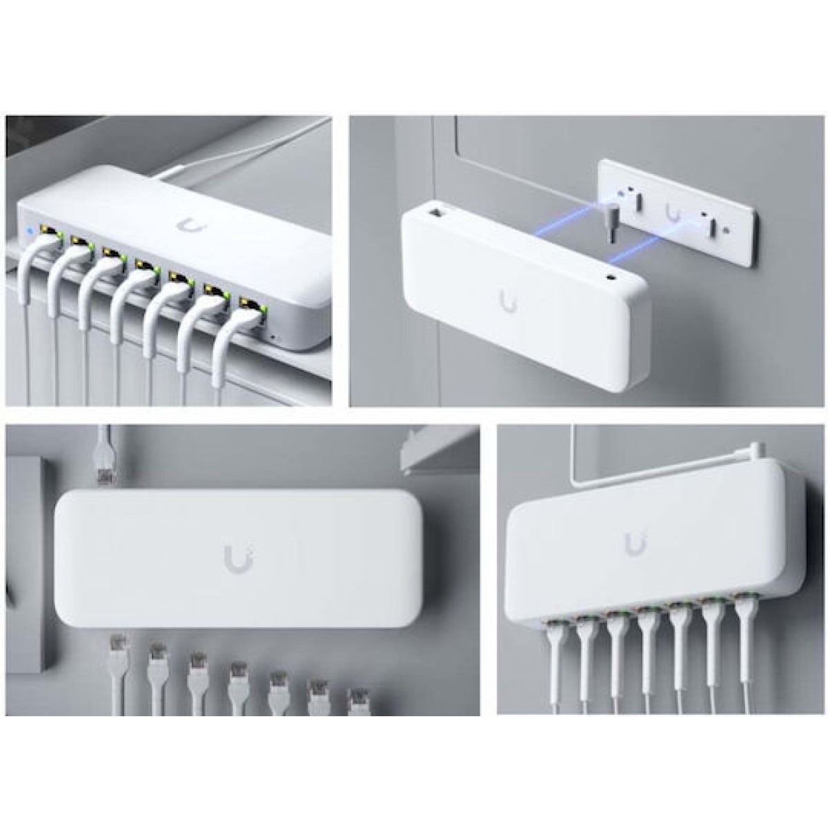 Ubiquiti Switch Ultra 210W Unmanaged L2 PoE Switch με 8 Θύρες Gigabit (1Gbps) Ethernet