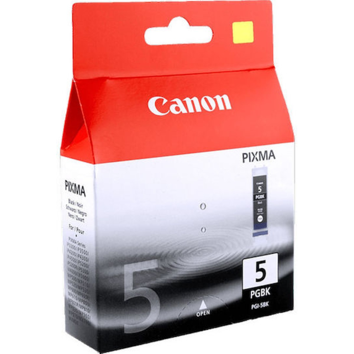 Canon PGI-5 Γνήσιο Μελάνι Εκτυπωτή InkJet Μαύρο (0628B001)