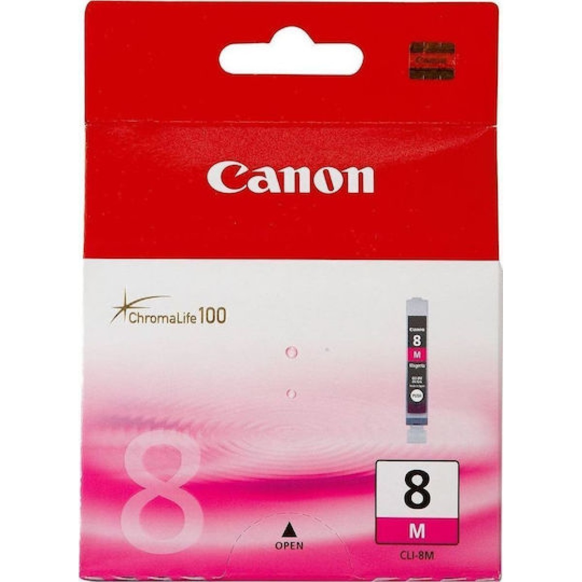 Canon CLI-8 Γνήσιο Μελάνι Εκτυπωτή InkJet Ματζέντα (0622B001)