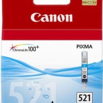 Canon CLI-521 Γνήσιο Μελάνι Εκτυπωτή InkJet Κυανό (2934B001)