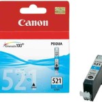 Canon CLI-521 Γνήσιο Μελάνι Εκτυπωτή InkJet Κυανό (2934B001)