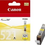 Canon CLI-521 Γνήσιο Μελάνι Εκτυπωτή InkJet Κίτρινο (2936B001)