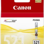 Canon CLI-521 Γνήσιο Μελάνι Εκτυπωτή InkJet Κίτρινο (2936B001)