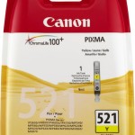 Canon CLI-521 Γνήσιο Μελάνι Εκτυπωτή InkJet Κίτρινο (2936B001)