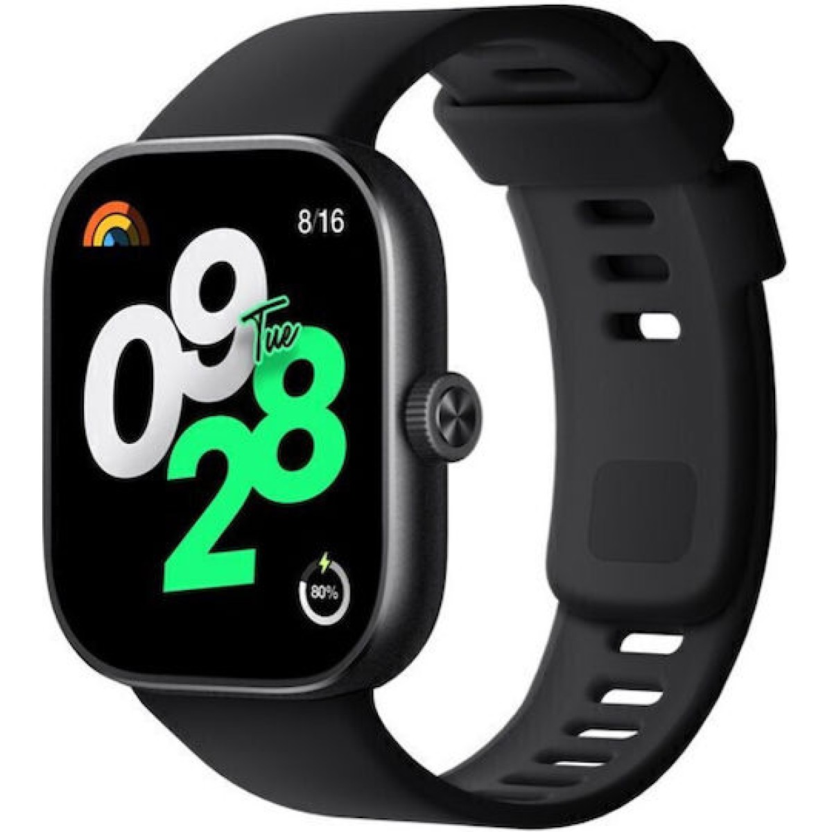 Xiaomi Redmi Watch 4 Aluminium 48mm Αδιάβροχο με Παλμογράφο (Μαύρο)