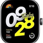 Xiaomi Redmi Watch 4 Aluminium 48mm Αδιάβροχο με Παλμογράφο (Μαύρο)