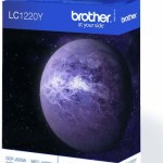 Brother LC1220 Γνήσιο Μελάνι Εκτυπωτή InkJet Κίτρινο (LC-1220Y)