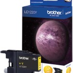 Brother LC1220 Γνήσιο Μελάνι Εκτυπωτή InkJet Κίτρινο (LC-1220Y)
