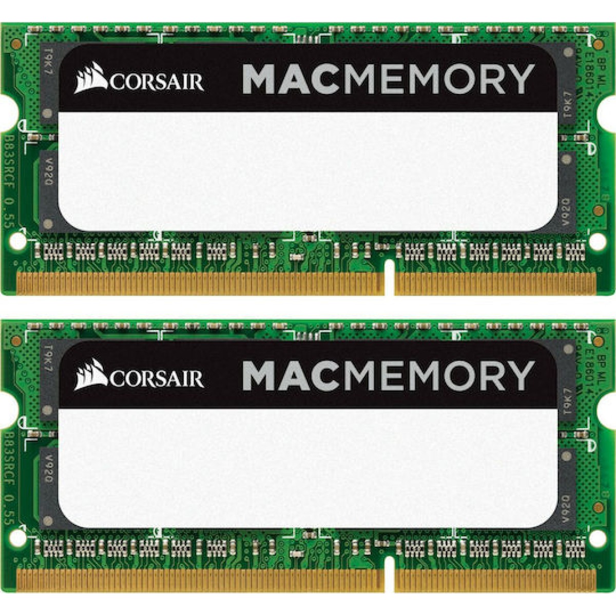 Corsair Mac Memory DDR3 8GB RAM με 2x4GB Modules και Ταχύτητα 1333 για Laptop