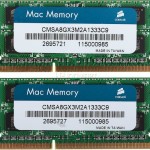 Corsair Mac Memory DDR3 8GB RAM με 2x4GB Modules και Ταχύτητα 1333 για Laptop
