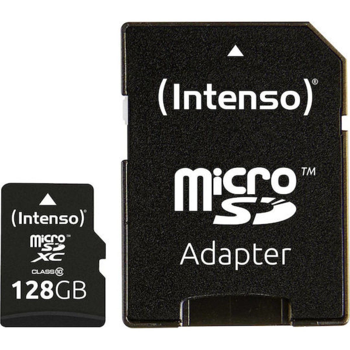 Intenso microSDXC 128GB Class 10 με αντάπτορα