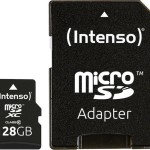Intenso microSDXC 128GB Class 10 με αντάπτορα