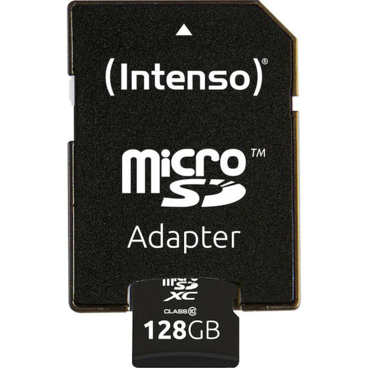 Intenso microSDXC 128GB Class 10 με αντάπτορα