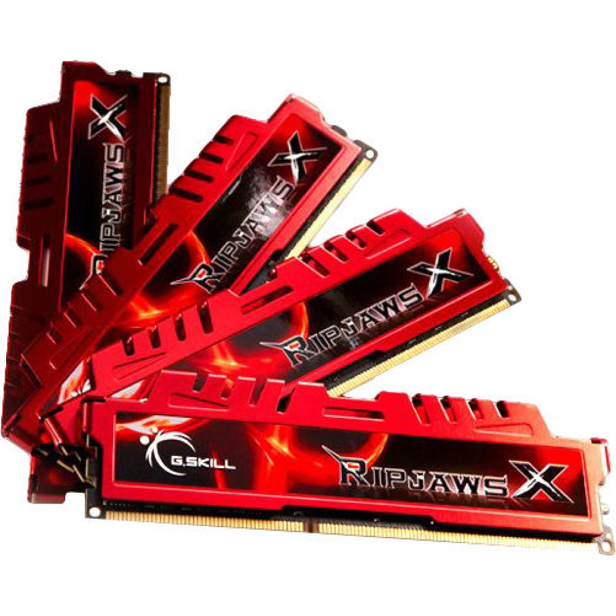 G.Skill RipjawsX DDR3 32GB RAM με 4x8GB Modules και Ταχύτητα 1600 για Desktop