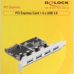 DeLock Κάρτα PCIe σε 4 θύρες USB 3.0