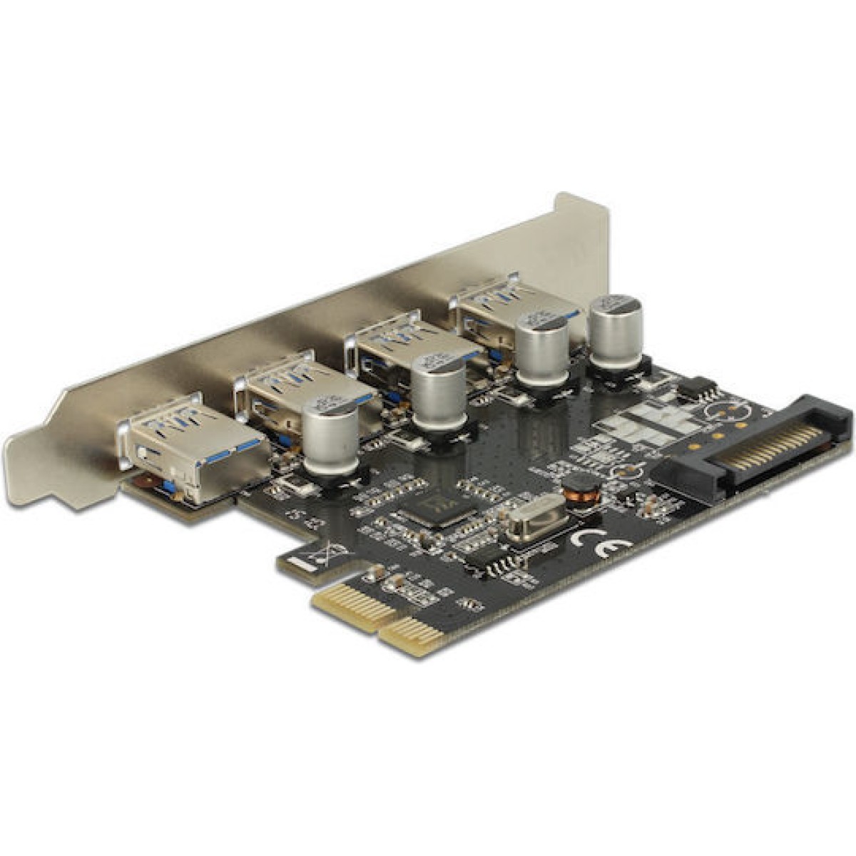 DeLock Κάρτα PCIe σε 4 θύρες USB 3.0