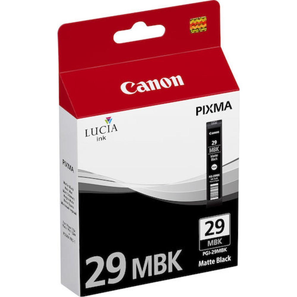 Canon PGI-29 Γνήσιο Μελάνι Εκτυπωτή InkJet Matte Μαύρο (4868B001)