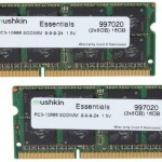 Mushkin Essentials DDR3 16GB RAM με 2x8GB Modules και Ταχύτητα 1333 για Laptop