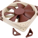 Noctua NF-F12 Case Fan 120mm με Σύνδεση 4-Pin PWM Καφέ