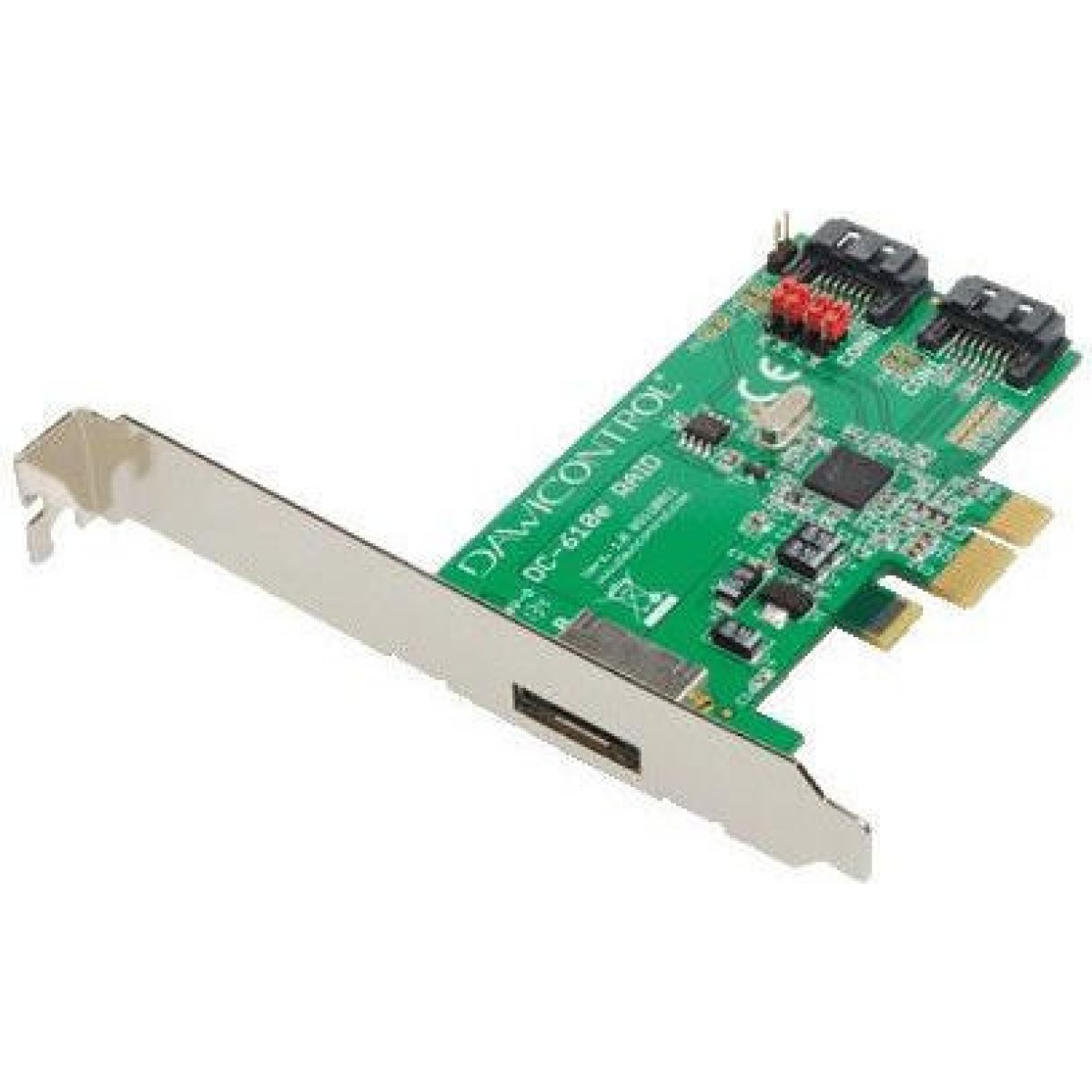 Dawicontrol Κάρτα PCIe σε 2 θέσεις SATA III