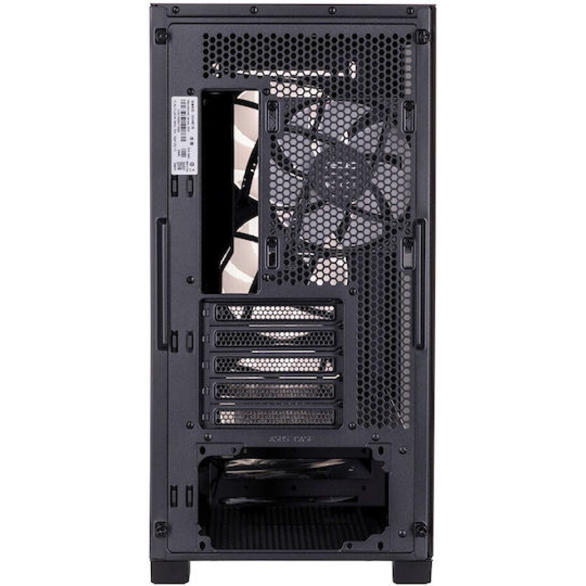 Asus A21 Plus Gaming Midi Tower Κουτί Υπολογιστή με Πλαϊνό Παράθυρο και RGB Φωτισμό Μαύρο