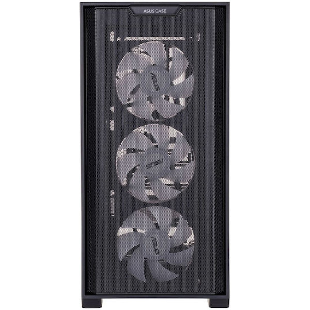 Asus A21 Plus Gaming Midi Tower Κουτί Υπολογιστή με Πλαϊνό Παράθυρο και RGB Φωτισμό Μαύρο