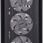 Asus A21 Plus Gaming Midi Tower Κουτί Υπολογιστή με Πλαϊνό Παράθυρο και RGB Φωτισμό Μαύρο