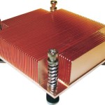 Inter-Tech K129 Παθητική Ψύκτρα Επεξεργαστή για Socket 115x Πορτοκαλί