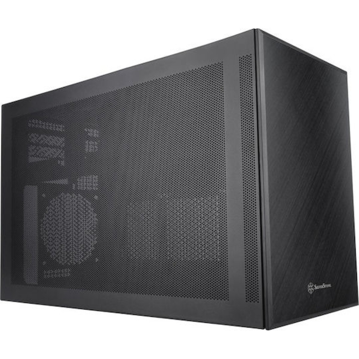 Silverstone SST-SG17B Mini Tower Κουτί Υπολογιστή Μαύρο