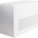 Silverstone SST-SG17W Mini Tower Κουτί Υπολογιστή Λευκό