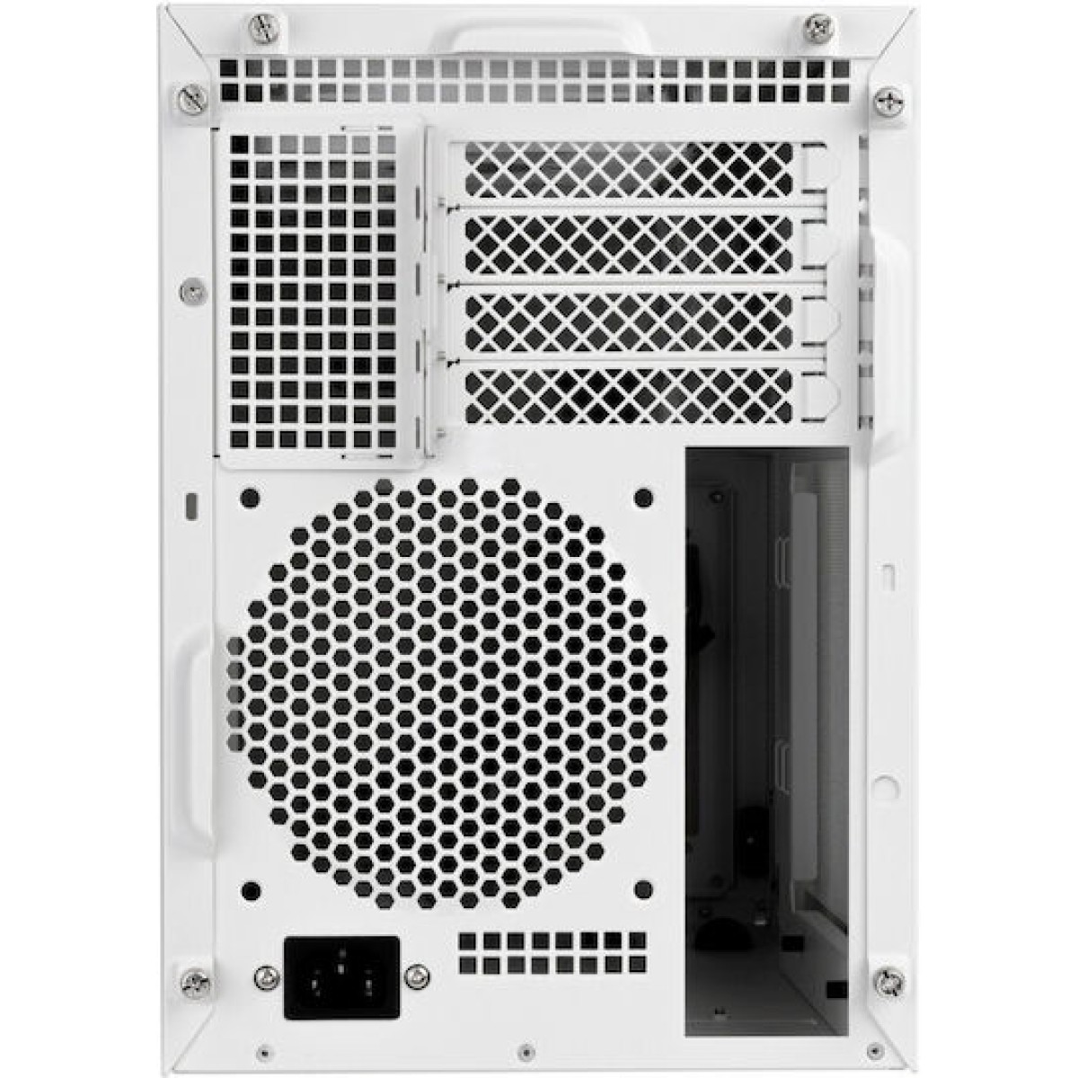 Silverstone SST-SG17W Mini Tower Κουτί Υπολογιστή Λευκό