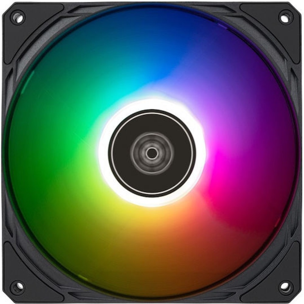 Silverstone Slimmer 140 ARGB Case Fan με Σύνδεση 4-Pin PWM