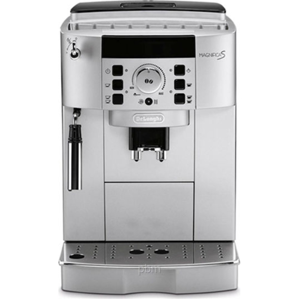 De'Longhi Magnifica S Αυτόματη Μηχανή Espresso 1450W Πίεσης 15bar με Μύλο Άλεσης Ασημί