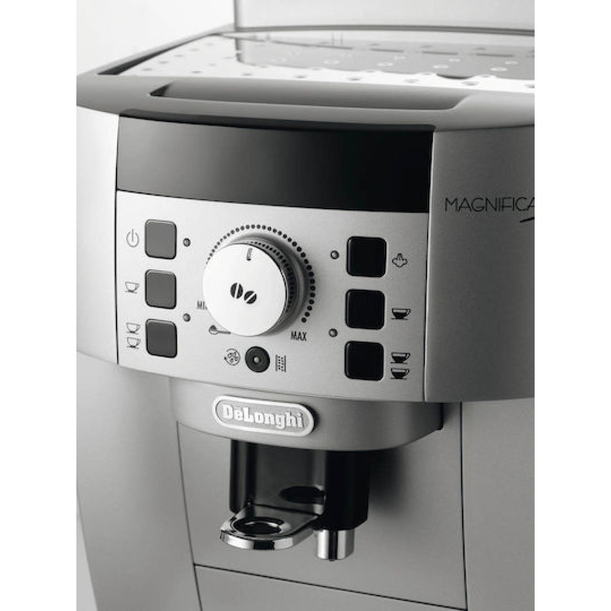 De'Longhi Magnifica S Αυτόματη Μηχανή Espresso 1450W Πίεσης 15bar με Μύλο Άλεσης Ασημί