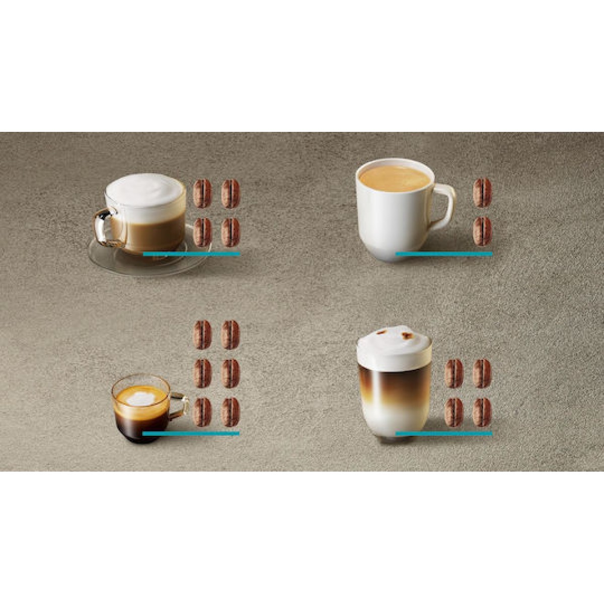 Siemens Eq.6 Plus S700 Αυτόματη Μηχανή Espresso 1500W Πίεσης 19bar για Cappuccino με Μύλο Άλεσης Dark Inox