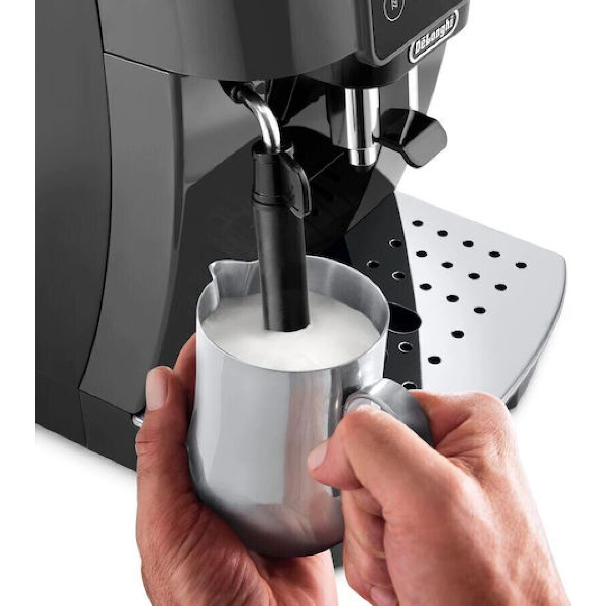 De'Longhi Magnifica Start Αυτόματη Μηχανή Espresso 1450W Πίεσης 15bar με Μύλο Άλεσης Μαύρη
