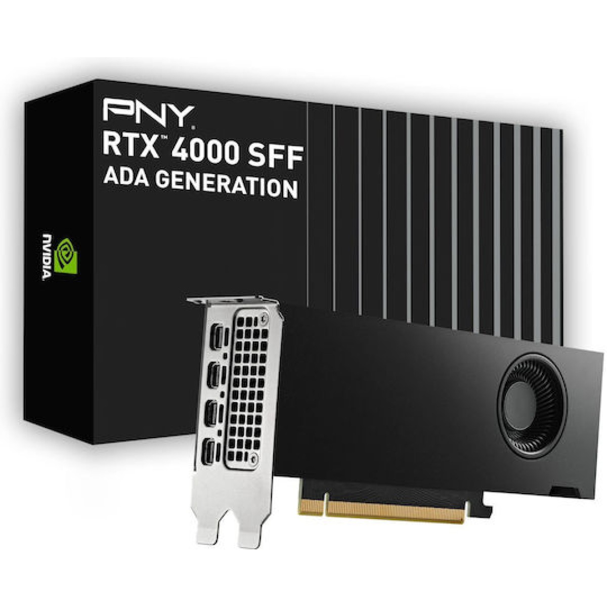 PNY Quadro RTX 4000 20GB GDDR6 SFF Ada Generation Κάρτα Γραφικών